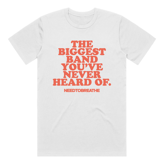 Biggest Band Tee - White